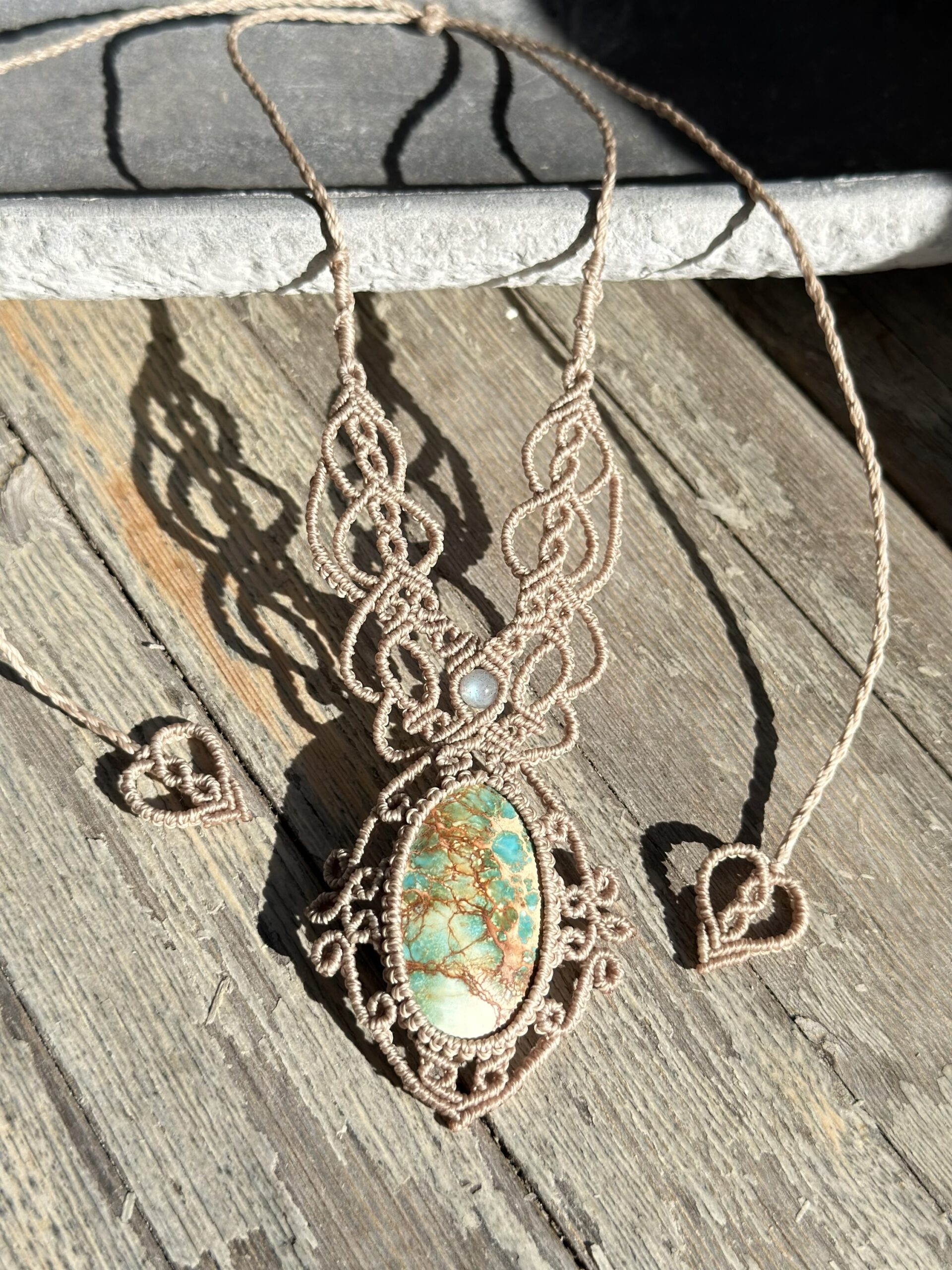 img_9640 Calming Grounding Emotional Balance Ocean Jasper Necklace - Image 1