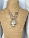 Calming Grounding Emotional Balance Ocean Jasper Necklace - Image 3