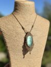 Green Labradorite Pendant Necklace - Image 3